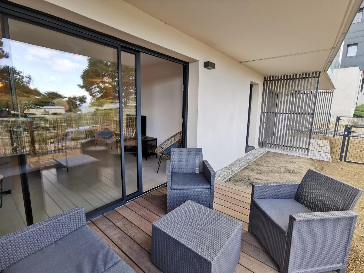 Les Ganivelles Appartement Donville-les-Bains Buitenkant foto