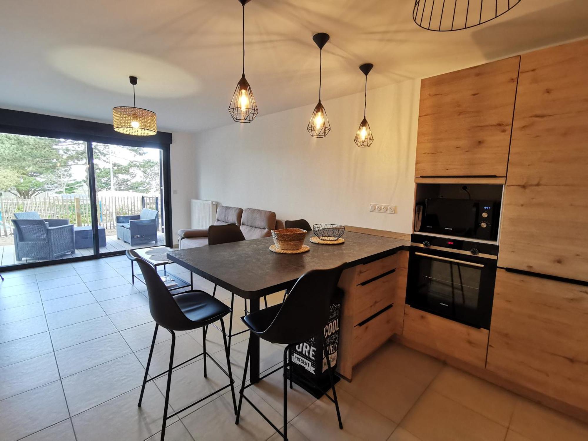 Les Ganivelles Appartement Donville-les-Bains Buitenkant foto